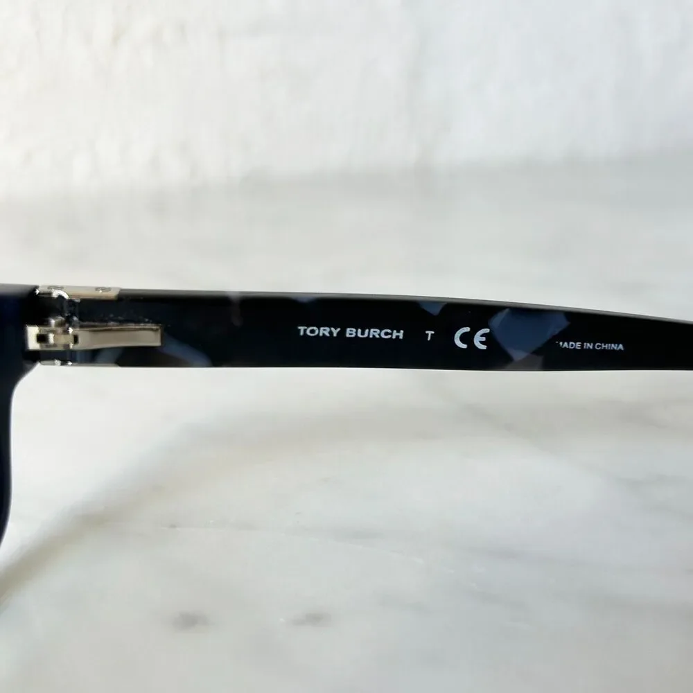 Tory Burch Eyeglass Frames Navy Blue Rectangle Women's Glasses TY2067 1616 50mm